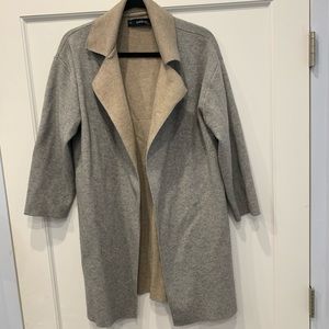ZARA Oversized Sweater Jacket w/ pockets